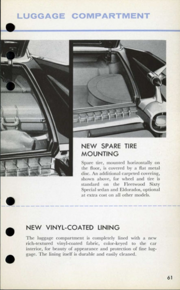 1959 Cadillac Salesmans Data Book Page 95
